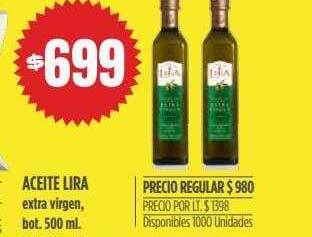 Supermercados Vea Aceite lira oferta