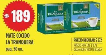 Supermercados Vea Mate cocido la tranquera oferta