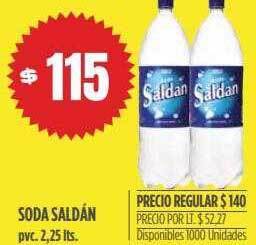Supermercados Vea Soda saldán oferta