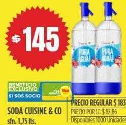 Supermercados Vea Soda cuisine & co oferta