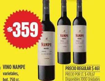 Supermercados Vea Vino nampe oferta