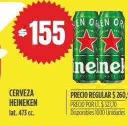 Supermercados Vea Cerveza heineken oferta