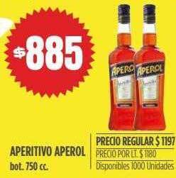 Supermercados Vea Aperitivo aperol oferta