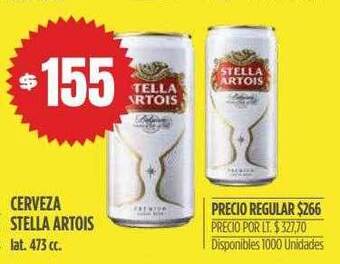 Supermercados Vea Cerveza stella artois oferta