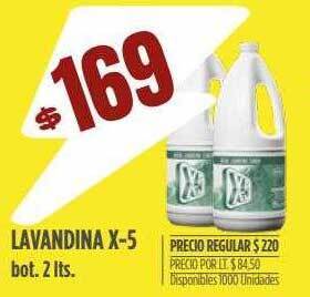 Supermercados Vea Lavandina x-5 oferta