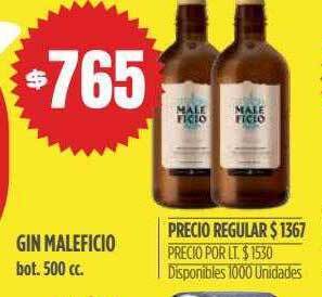 Supermercados Vea Gin maleficio oferta