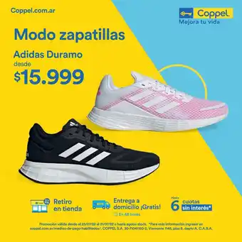 Coppel Modo zapatillas oferta