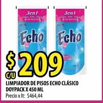 Punto Mayorista Limpiador de pisos echo clásico doypack x 450 ml oferta