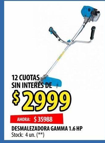 Punto Mayorista Desmalezadora gamma 1.6 hp oferta