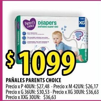 Punto Mayorista Pañales parents choice oferta
