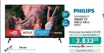 Cooperativa Obrera Philips smart tv oferta