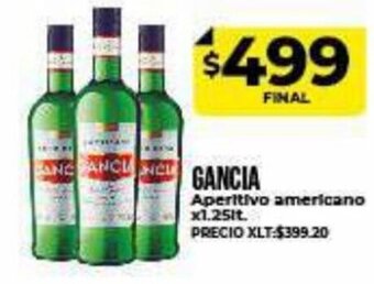 Supermayorista Vital Gancia Aperitivo americano x 1,25lt. oferta