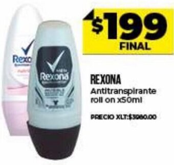 Supermayorista Vital Rexona Antitranspirante roll on x 50ml oferta