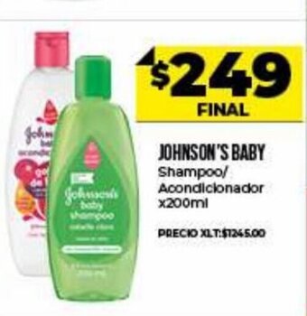 Supermayorista Vital Johnson's Baby Shampoo/Acondicionador x 200ml oferta