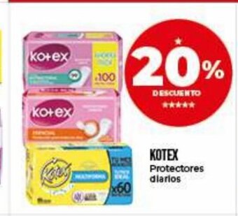Supermayorista Vital Kotex Protectores diarios oferta