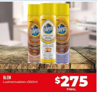 Supermayorista Vital Blem Lustramuebles x 360ml oferta