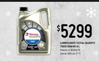 Changomas Lubricante total quartz 7000 10w40 oferta