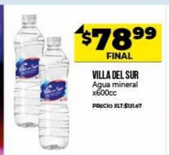 Supermayorista Vital Villa Del Sur Agua mineral x 600cc oferta
