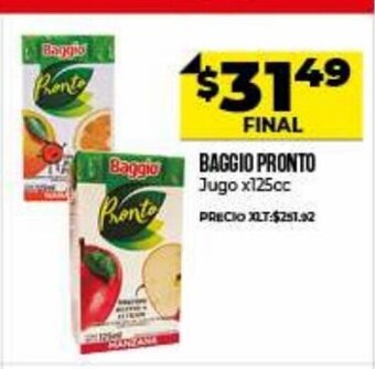Supermayorista Vital Baggio Pronto Jugo x 125cc oferta