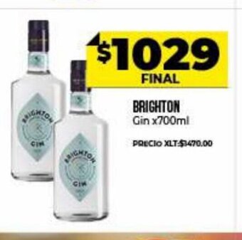 Supermayorista Vital Brighton Gin x 700ml oferta