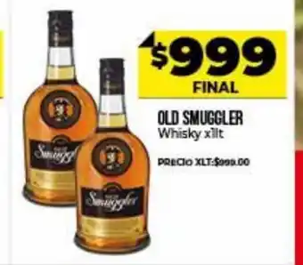 Supermayorista Vital Old Smuggler Whisky x 1 lt oferta
