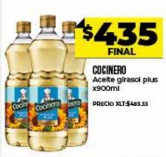 Supermayorista Vital Cocinero Aceite girasol plus x 900ml oferta