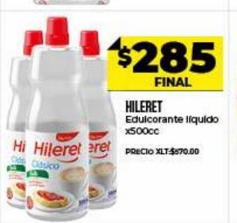 Supermayorista Vital Hileret Edulcorante liquido x 500cc oferta