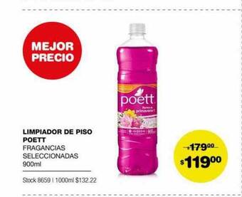 Atomo Conviene Limpiador de piso poett oferta