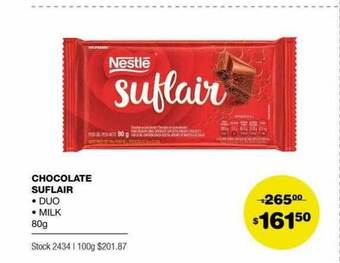 Atomo Conviene Chocolate suflair oferta
