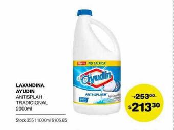 Atomo Conviene Lavandina ayudin oferta