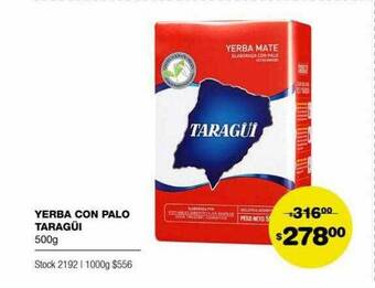 Atomo Conviene Yerba con palo taragüi oferta