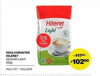 Atomo Conviene Edulcorantes hileret azúcar light oferta