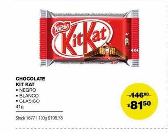 Atomo Conviene Chocolate kit kat oferta
