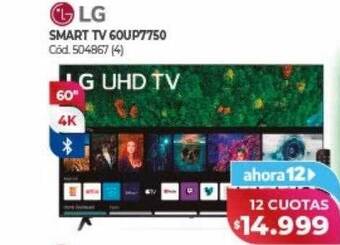 Naldo Lombardi Lg smart tv 60up7750 oferta