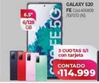 Naldo Lombardi Galaxy s20 fe oferta