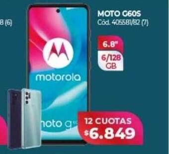 Naldo Lombardi Moto g60s oferta