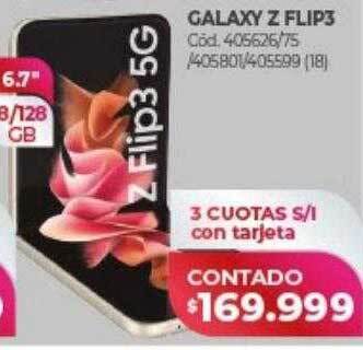 Naldo Lombardi Galaxy z flip3 oferta