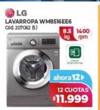 Naldo Lombardi Lg lavarropa wm8516ee6 oferta