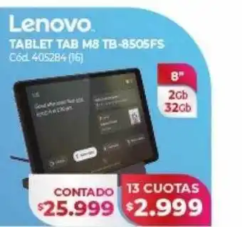 Naldo Lombardi Lenovo tablet tab m8 tb-8505fs oferta