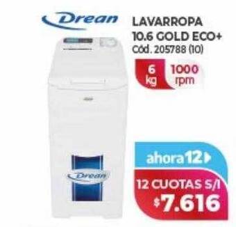 Naldo Lombardi Drean lavarropa 10.6 gold eco+ oferta