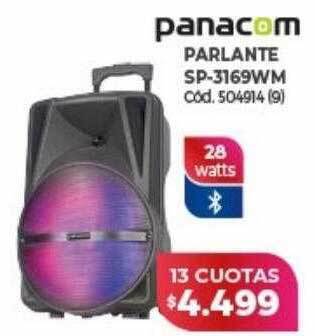 Naldo Lombardi Panacom parlante sp-3169wm oferta