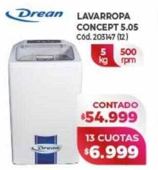 Naldo Lombardi Drean lavarropa concept 5.05 oferta