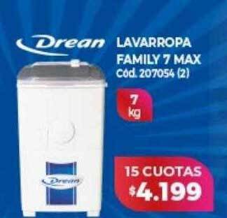 Naldo Lombardi Drean lavarropa family 7 max oferta