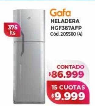 Naldo Lombardi Gafa heladera hgf387afp oferta