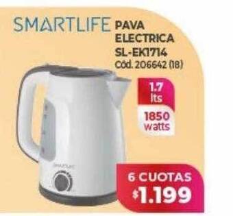 Naldo Lombardi Smartlife pava electrica sl-ek1714 oferta