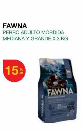 Puppis Fawna perro adulto mordida mediana y grande oferta
