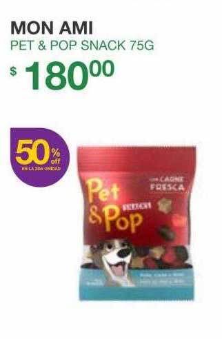 Mon ami pet & pop snack