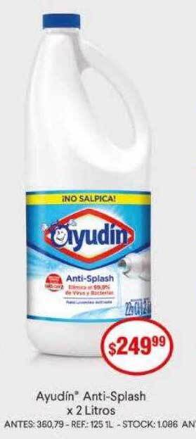 Supermercados Todo Ayudín anti-splash oferta