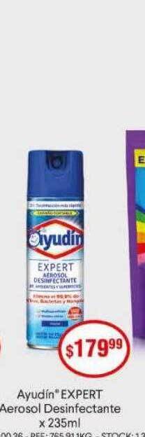 Supermercados Todo Ayudin expert aerosol desinfectante oferta