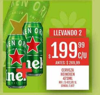 Supermercados Todo Cerveza heineken oferta
